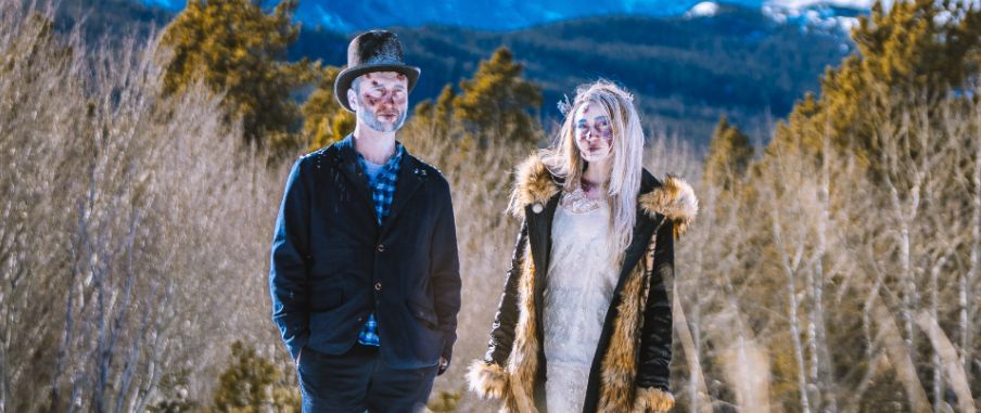 Couple dressed up for event